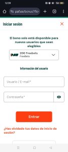 registro en paf app