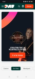 CASINO EN VIVO APP PAF