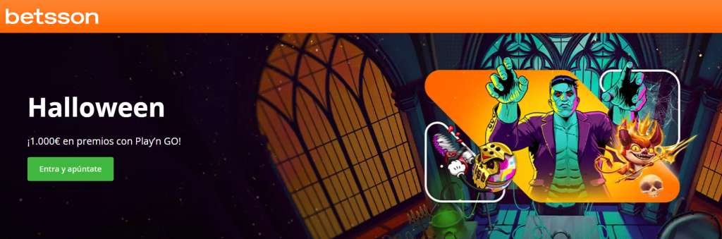 Promoción Halloween Betsson