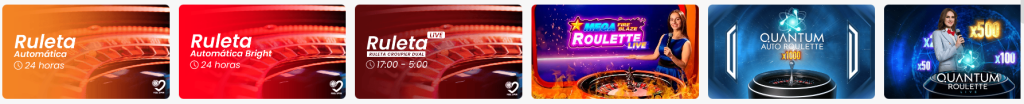 Juegos de Ruleta OnePlayCasino